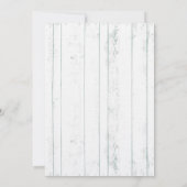 Invitation Bois blanc (Dos)