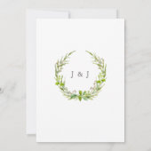 Invitation Bois de forêt Bois BOHO Barque de bouleau Bois Wre (Dos)