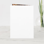 Invitation bois de grange rustique pays western camouflage ma (Dos)