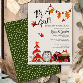 Invitation Bois Hérisson Hérisson Couples Bébé Garçon Douche