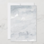 Invitation Bois, Lumières à cordes, Aquarelle (Dos)