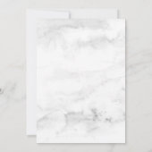 Invitation Bois, Pins, Lumières à cordes, Aquarelle (Dos)