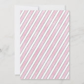 Invitation Bois rose Argent Onederland premier anniversaire I (Dos)