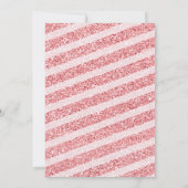 Invitation Bois rose Un Petit Baby shower D'Hiver De Flamme D (Dos)