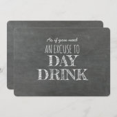 Invitation Boisson de jour ...Drôle proposition de la servant (Devant / Derrière)