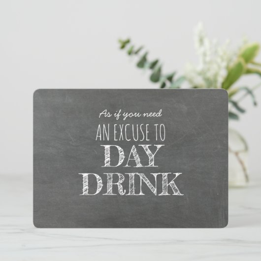 Invitation Boisson de jour ...Drôle proposition de la servant (Debout devant)