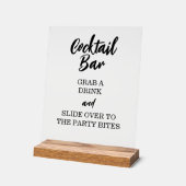 Invitation Boisson Gratuite Bar Ouvert Venez Prend (Angle)