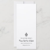 Invitation Boissons avant que je ne fasse la demande au maria (Dos)