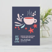 Invitation Boissons chaudes en Pastel Mug (Debout devant)