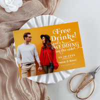 Boissons Gratuites Drôle Mariage Formel Économisez