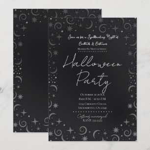 Invitation Boissons magiques fantaisistes de Halloween Costum