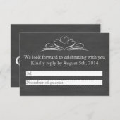 Invitation Boissons, Nourriture et Mauvais Mouvement de Danse (Devant / Derrière)