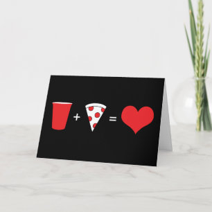 Invitation boissons + pizza = amour