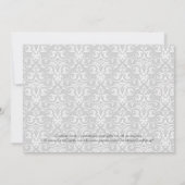 Invitation Boîte cadeau Faux, Salutation de Noël 3 photos (Dos)