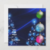 Invitation Boîtes de fête de Noël Xmas (Dos)