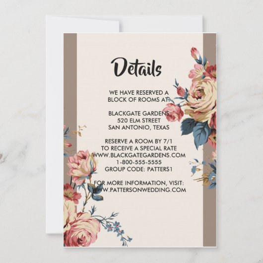 Invitation Boîtier adoré (Devant)