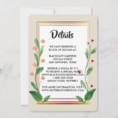 Invitation Boîtier élégant et classique (Devant)