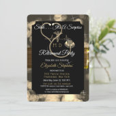 Invitation Bokeh Doctor Stethoscope Surprise Retirement Party (Debout devant)