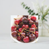 Invitation bol de cerises (Debout devant)