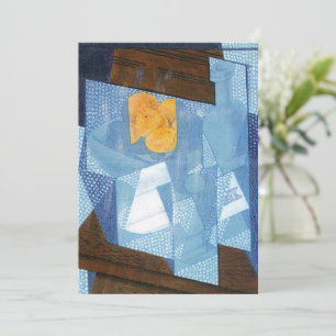 Invitation Bol de fruits de Juan Gris, nature morte cubiste v