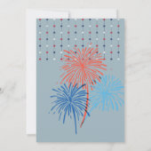 Invitation Bold 250th Anniversary Patriotic Eagle & Liberty  (Dos)