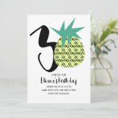 Invitation Bold Aloha Hawaii Luau 30ème anniversaire (Debout devant)