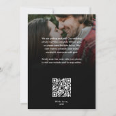 Invitation Bold Save the Date Photo Frame Sand Wedding (Dos)