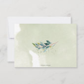 Invitation Bombino Elegant Lush Greenery Gum Eucalyptus (Dos)