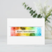 Invitation bon anniversaire bokeh (Debout devant)