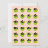 Invitation Bon Bon Bon fête d'anniversaire (Dos)