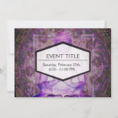 Invitation Bon Bouddha Méditant (Dos)