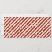 Invitation Bon de cadeau de cours de cuisine Noël (Dos)