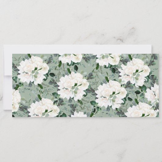 Invitation Bon de thé à l'après-midi modifiable (Dos)