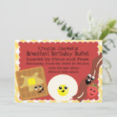 Invitation Bon Petit Déjeuner (Debout devant)