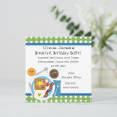 Invitation Bon Petit Déjeuner (Debout devant)