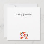 INVITATION BON THANKSGIVING ! (Dos)
