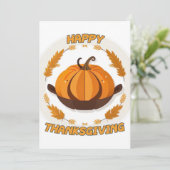 Invitation bon thanksgiving (Debout devant)