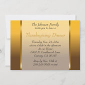 Invitation Bon thanksgiving (Dos)