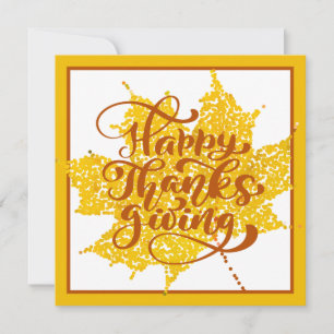 Invitation Bon thanksgiving Ajouter votre photo et vos noms