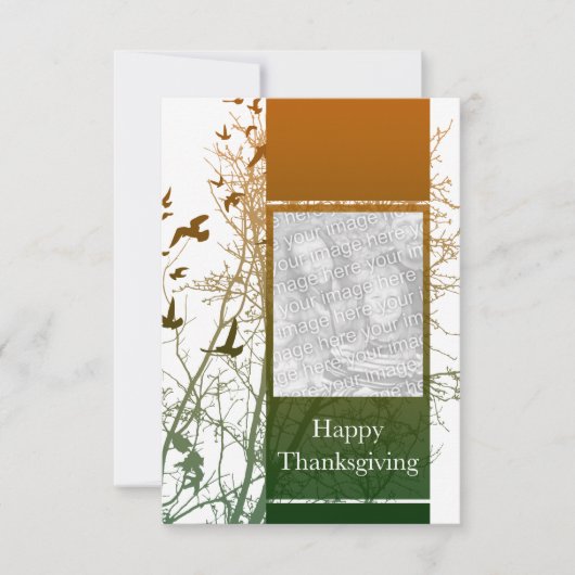 Invitation bon thanksgiving (sérigraphie) (Devant)