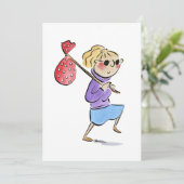 Invitation Bon Voyage (Debout devant)