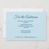 Invitation Bon Voyage (Dos)