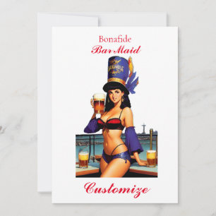 Invitation Bonafide barre serveuse Thunder_Cove