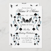 Invitation Bonafide Black Spades Style tatouage Thunder_Cove (Devant / Derrière)