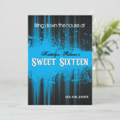 Invitation Bonbon 16 à regard d'insecte de club (Debout devant)