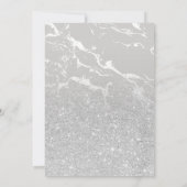 Invitation Bonbon chic élégant 16 à parties scintillantes de (Dos)