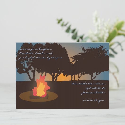 Invitation Bonfire (Debout devant)