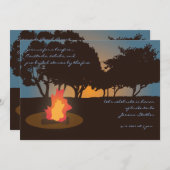 Invitation Bonfire (Devant / Derrière)