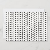 Invitation Bonheur manuscrit| Nouvel an avec photo (Dos)