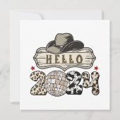 Invitation Bonjour 2024 occidental (Dos)